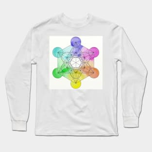 Metatron Rainbow Long Sleeve T-Shirt